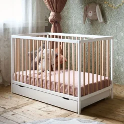 LEDIKANT u00abHETREu00bb | 60 X 120 CM | WIT EN NATUREL