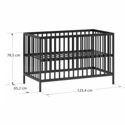 LEDIKANT u00abHETREu00bb | 60 X 120 CM | ZWART