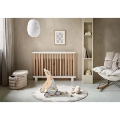LEDIKANT u00abORIGAMIu00bb | 60 X 120 CM | INKLAPBAAR | WIT EN NATUREL