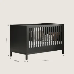 LEDIKANT u00abSOIEu00bb | 60 X 120 CM | ZWART