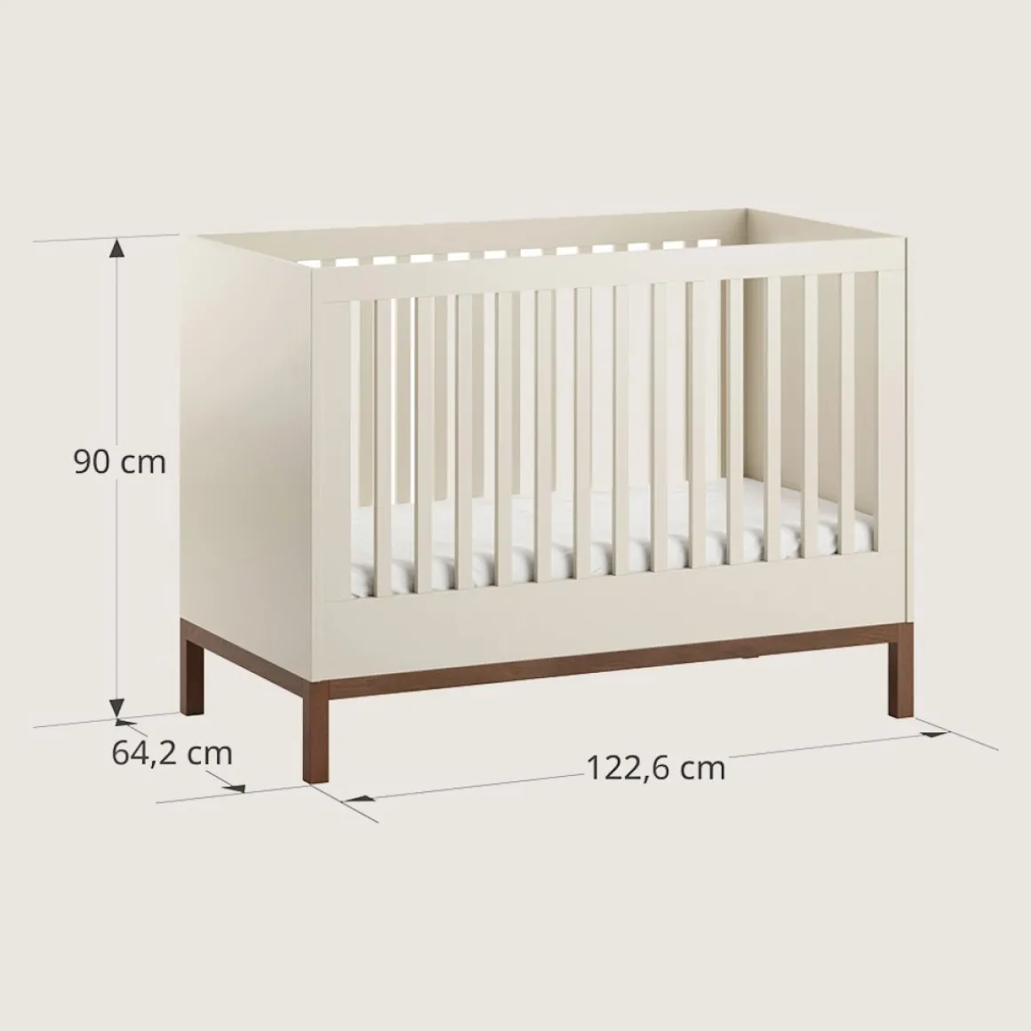 LEDIKANT u00abSOIEu00bb | 60 X 120 CM | OATMEAL