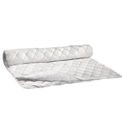 Matrasbeschermer wit 140x70 uit 100% katoen | Ademend