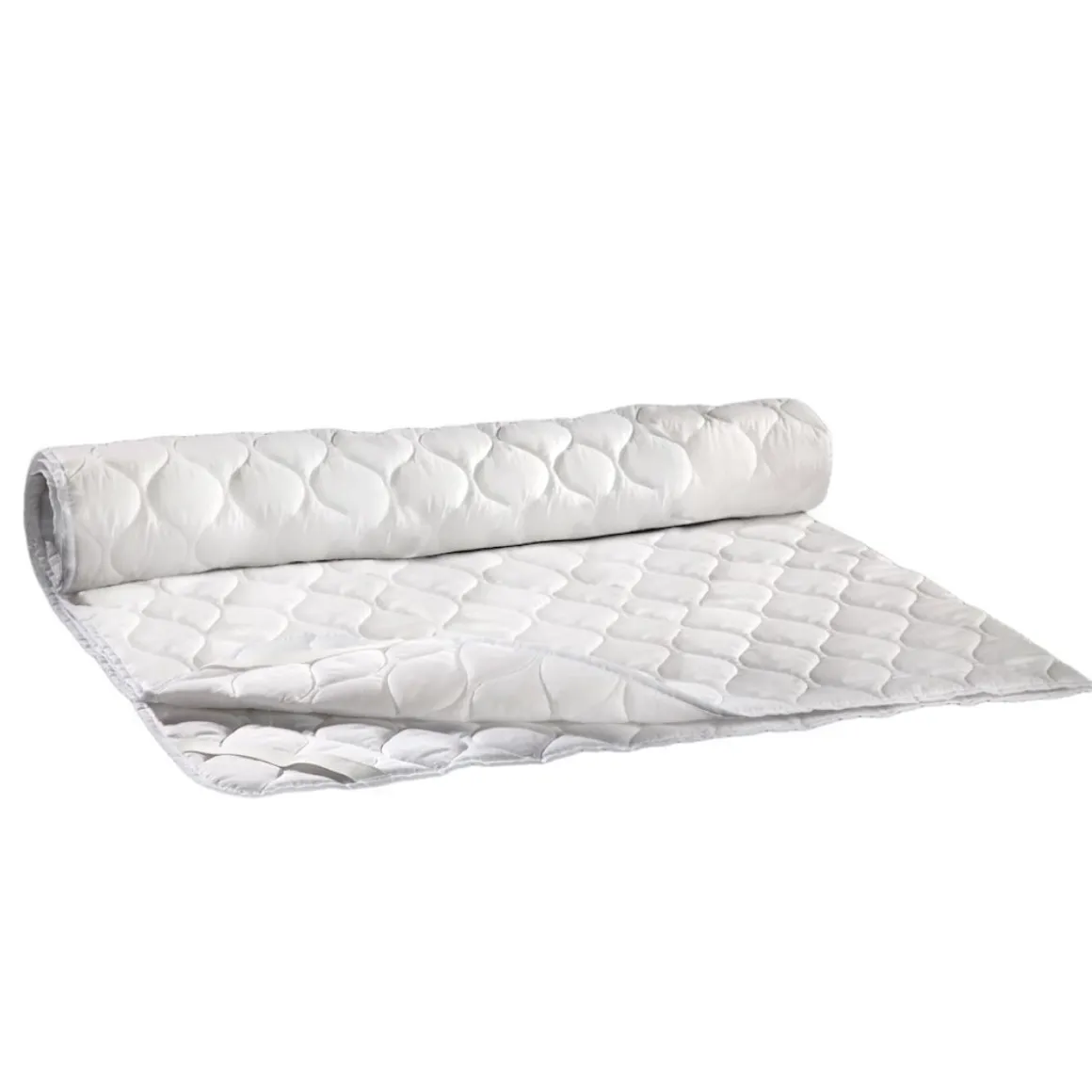 Matrasbeschermer wit 140x70 uit 100% katoen | Ademend