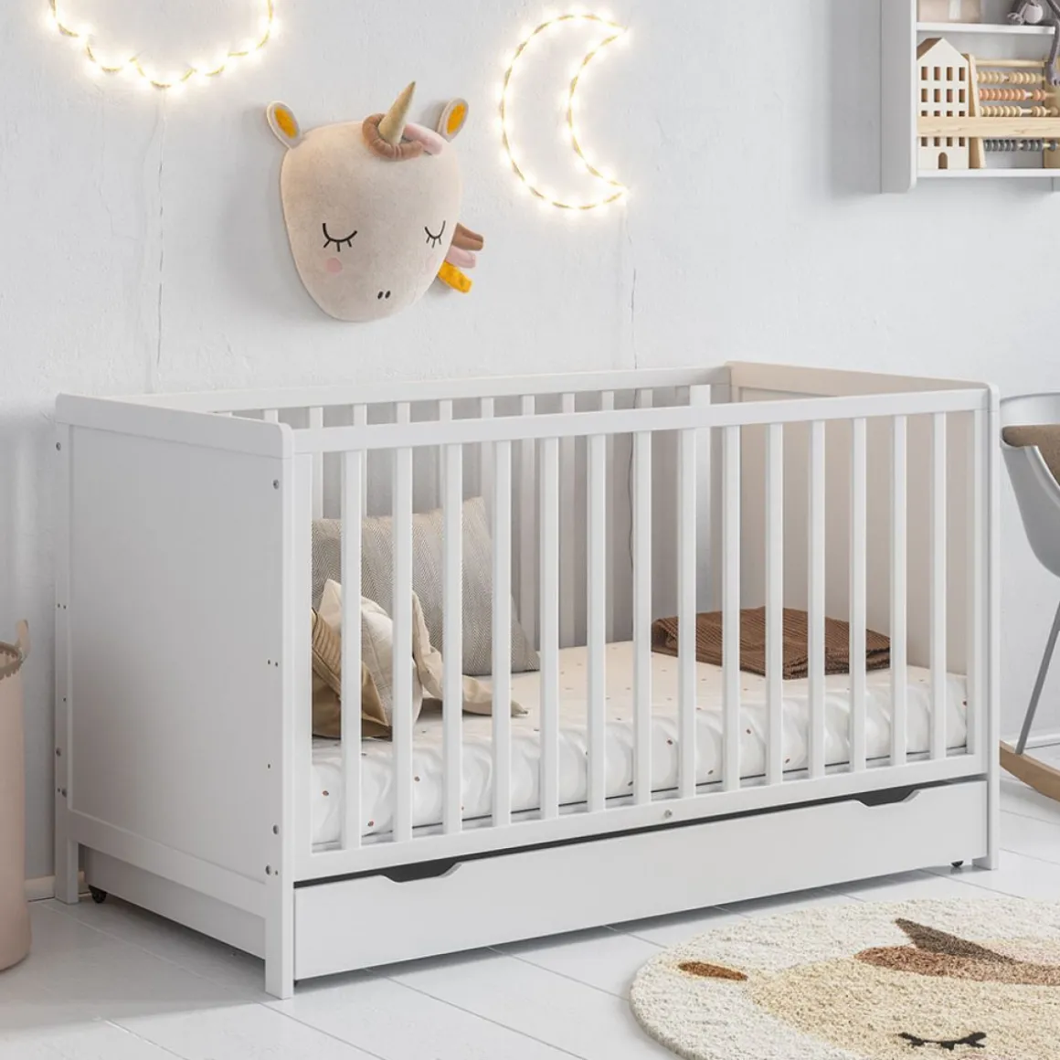 MEEGROEIBED u00abNUAGEu00bb | 140x70 CM | WIT