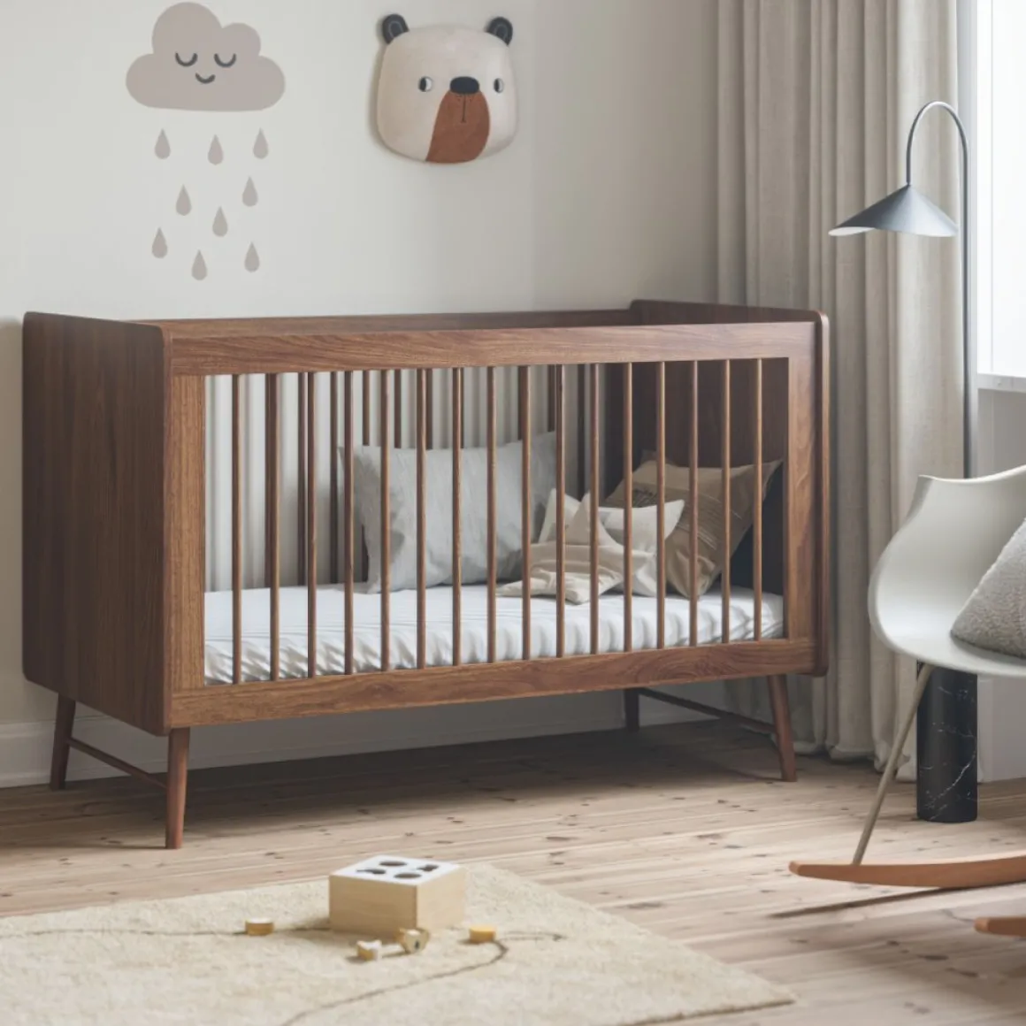 MEEGROEIBED u00abROSEAUu00bb | 70 X 140 CM | WALNOOT
