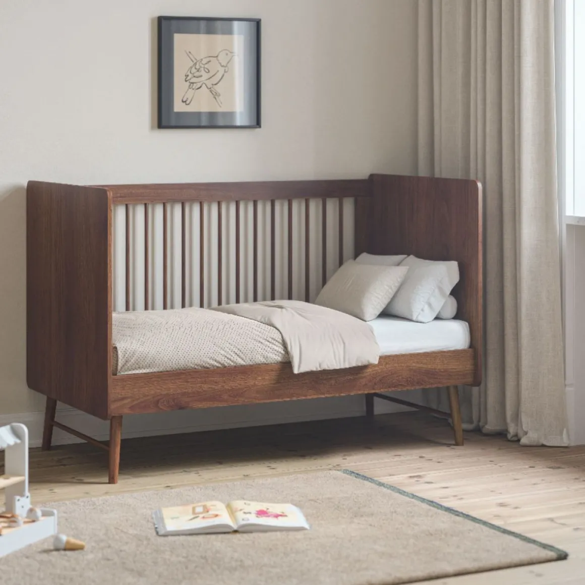 MEEGROEIBED u00abROSEAUu00bb | 70 X 140 CM | WALNOOT