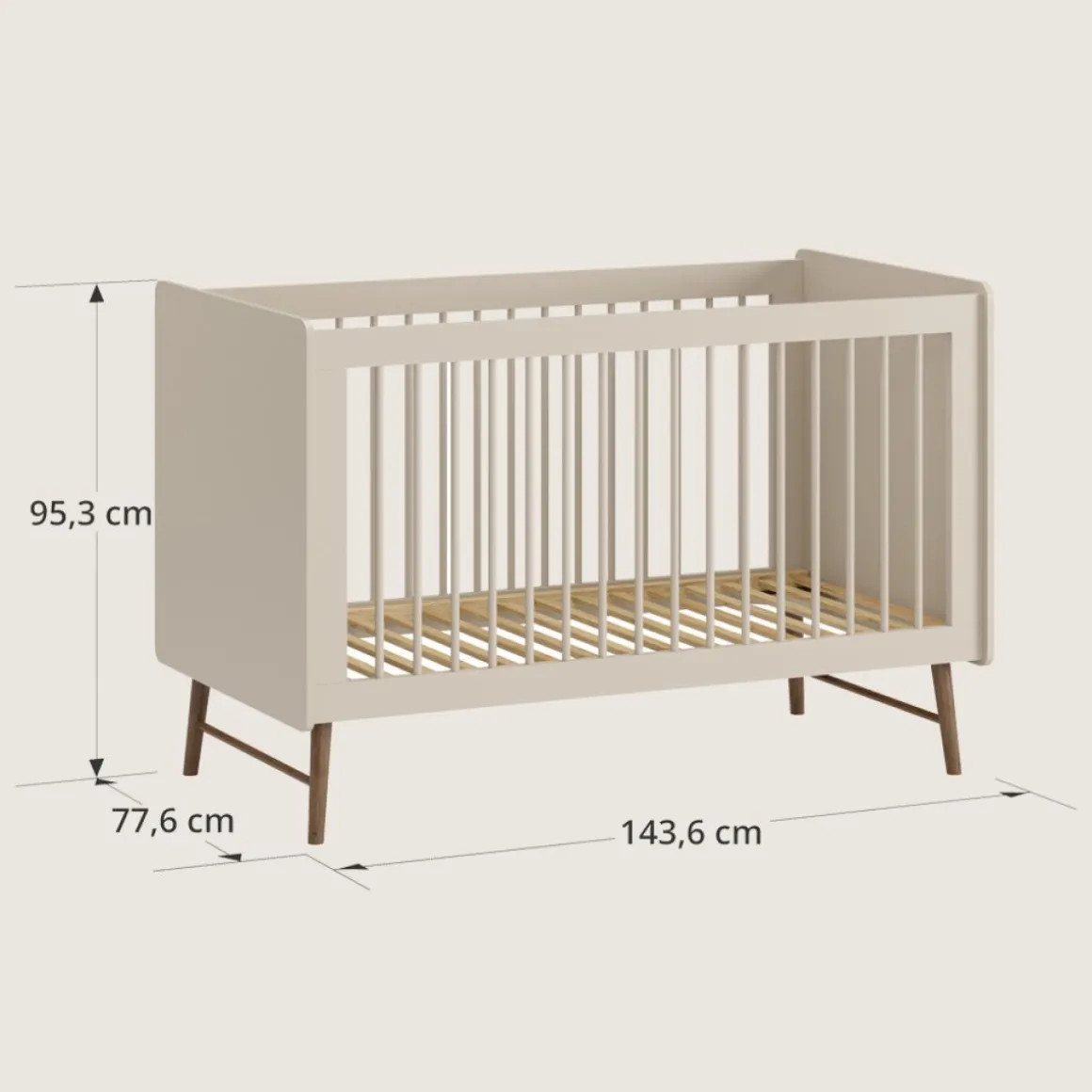 MEEGROEIBED u00abROSEAUu00bb | 70 X 140 CM | OATMEAL