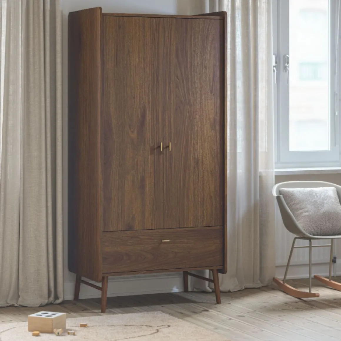 MEEGROEIBED u00abROSEAUu00bb | 70 X 140 CM | WALNOOT