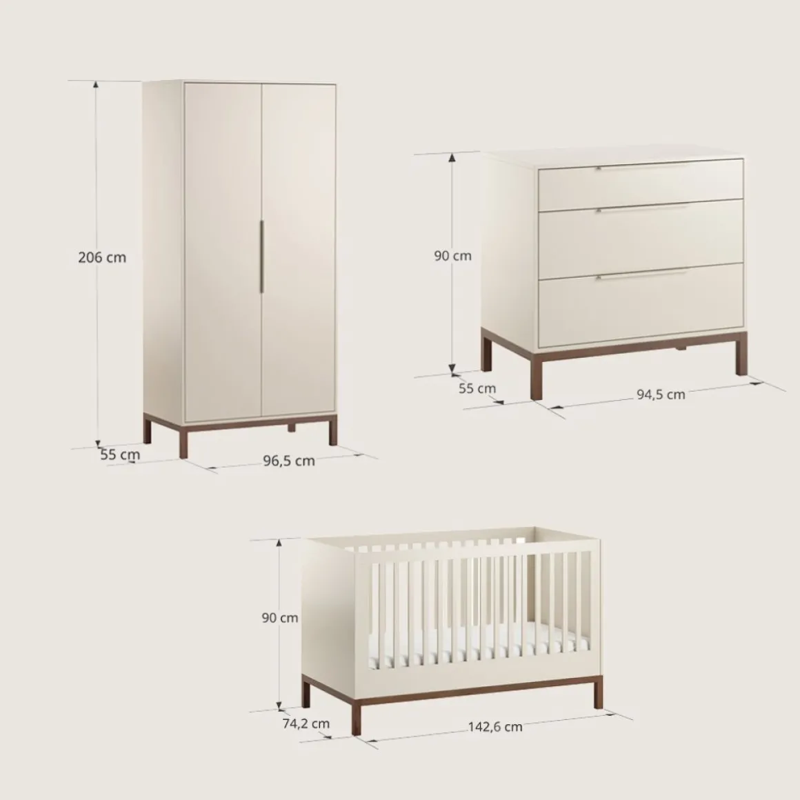 MEEGROEIBED u00abSOIEu00bb | 140 X 70 CM | OATMEAL