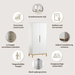 MEEGROEIBED u00abSOIEu00bb | 140X70 CM | WIT
