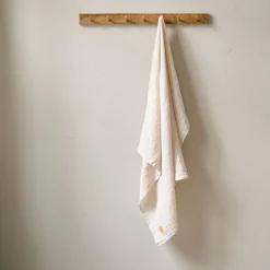 MOUSSELINE BABYLAKENTJE / INBAKERDOEK | 75 X 100 CM | BEIGE
