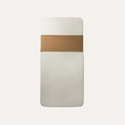 MOUSSELINE BABYLAKENTJE / INBAKERDOEK | 75 X 100 CM | CARAMEL