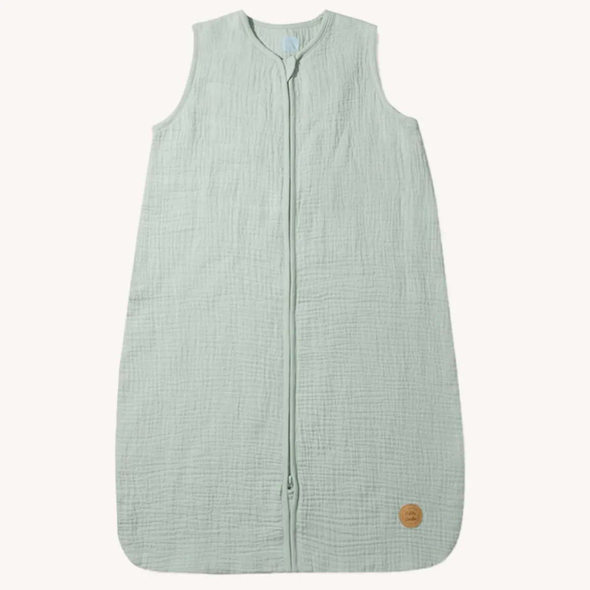 MOUWLOZE MOUSSELINE BABY SLAAPZAK | GROEN | 70 CM | 3-6 MAANDEN
