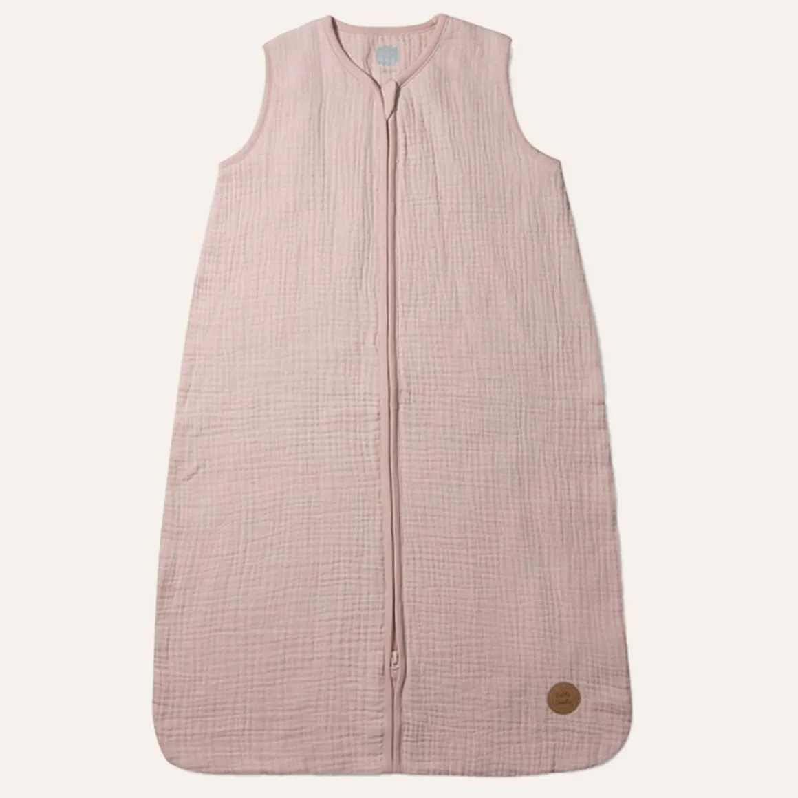 MOUWLOZE MOUSSELINE BABY SLAAPZAK | ROZE | 70 CM | 3-6 MAANDEN