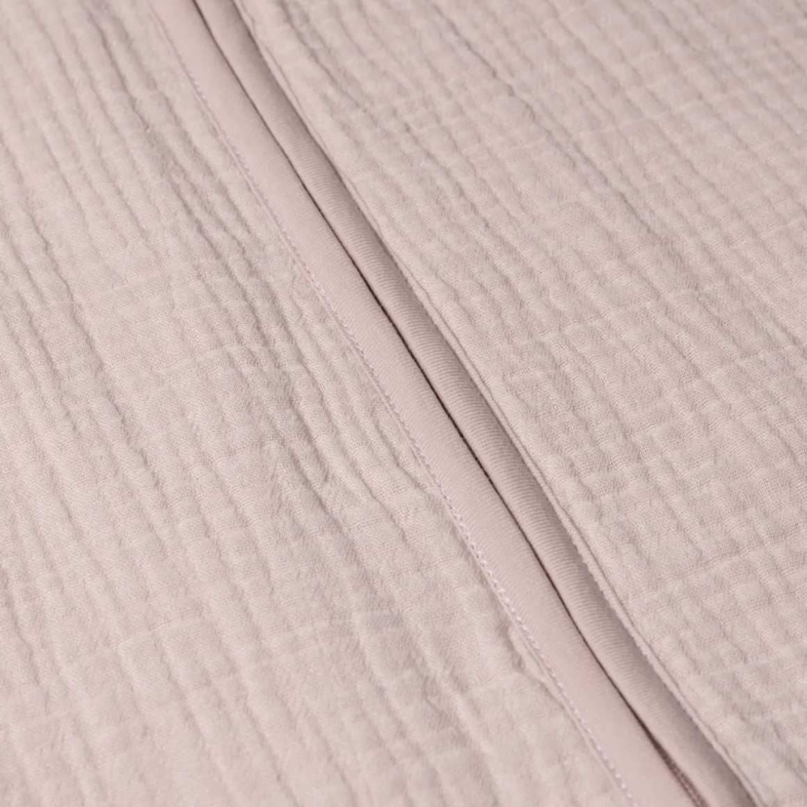 MOUWLOZE MOUSSELINE BABY SLAAPZAK | ROZE | 70 CM | 3-6 MAANDEN