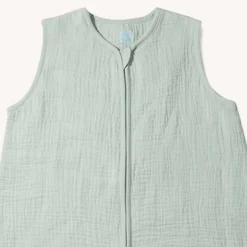 MOUWLOZE MOUSSELINE BABY SLAAPZAK | GROEN | 70 CM | 3-6 MAANDEN