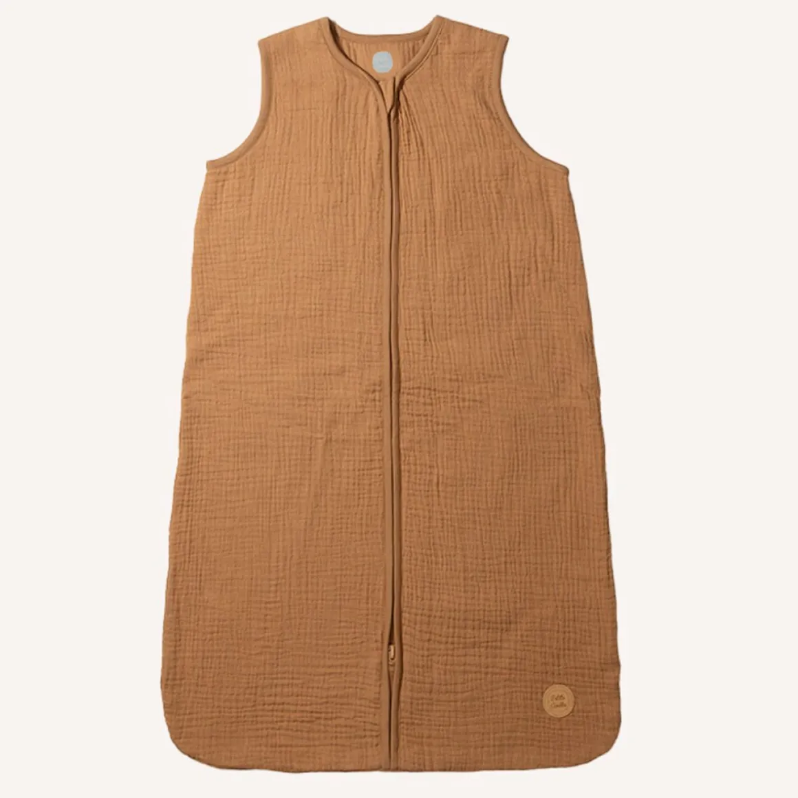 MOUWLOZE MOUSSELINE SLAAPZAK | CARAMEL | 110 CM | 18-36 MAANDEN