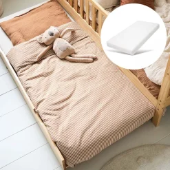 ONDERSCHUIFBED VOOR BEDHUISJE u00abMAISONu00bb (80 X 160 CM ) | NATUREL
