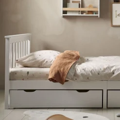 ONDERSCHUIFLADE VOOR KINDERBEDDEN u00abBRUMEu00bb EN u00abMILOu00bb | WIT