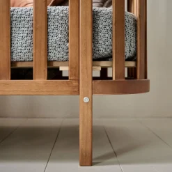 OVAAL LEDIKANT u00abCOCOONu00bb | 60X120 CM | WALNOOT