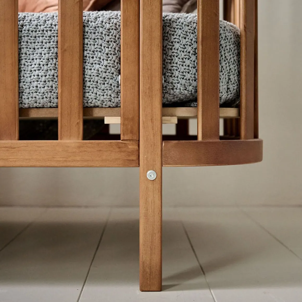 OVAAL LEDIKANT u00abCOCOONu00bb | 60X120 CM | WALNOOT