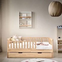 PEUTERBED u00abPLUMEu00bb | 70 X 140 CM | NATUREL