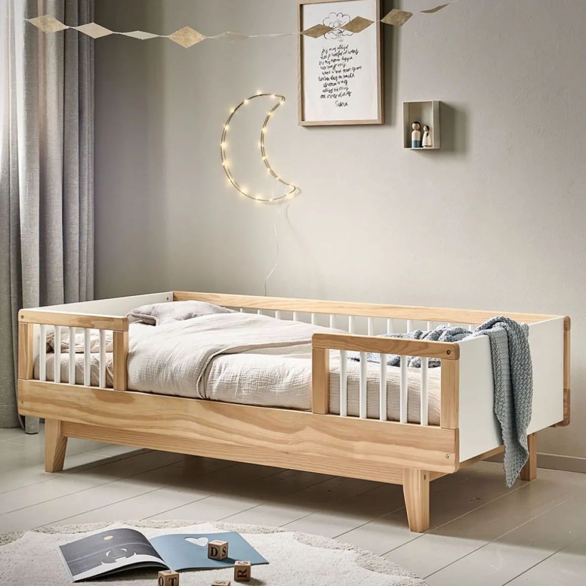 PEUTERBED 140X70CM u00abCERISEu00bb | NATUREL
