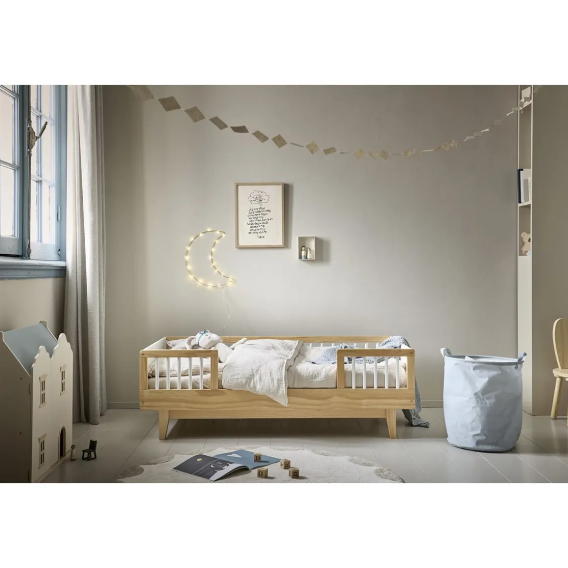PEUTERBED 140X70CM u00abCERISEu00bb | NATUREL