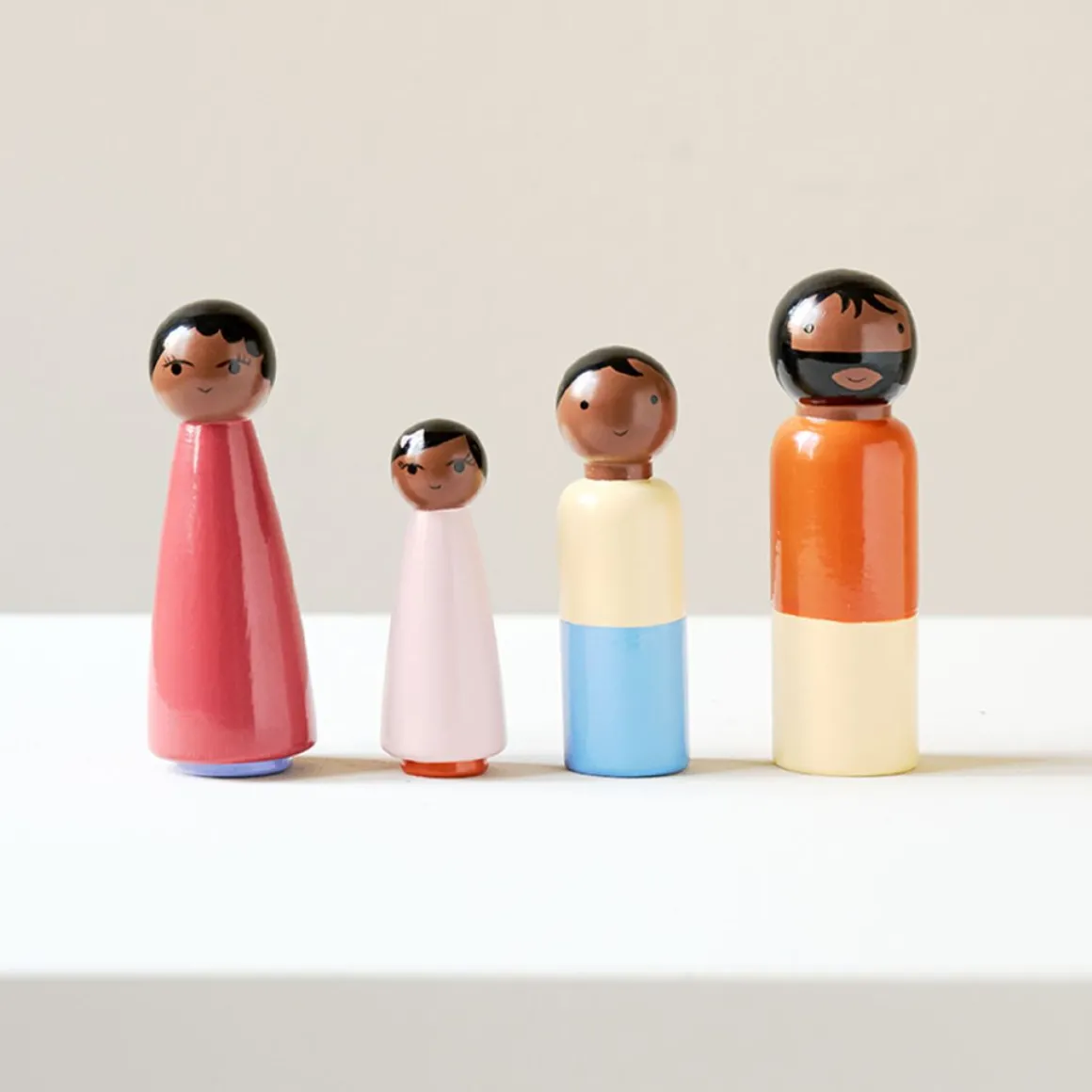 POPPEN VOOR POPPENHUIS | u00abMa Petite Famille Plumeriau00bb