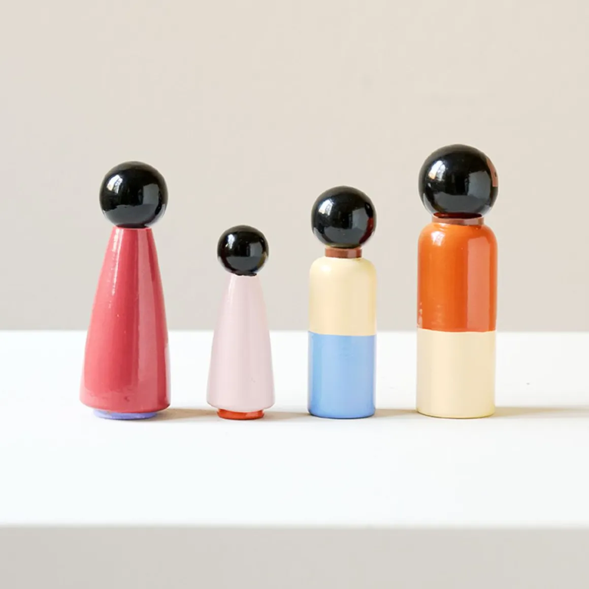 POPPEN VOOR POPPENHUIS | u00abMa Petite Famille Plumeriau00bb