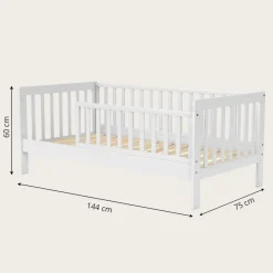 Premium comfort schuimmatras 140 x 70 x 10 cm