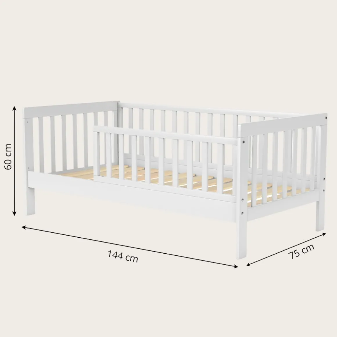 Premium comfort schuimmatras 140 x 70 x 10 cm