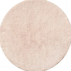 Rond vloerkleed kinderkamer, wasbaar u00abCERCLEu00bb u00d8120 cm | Roze
