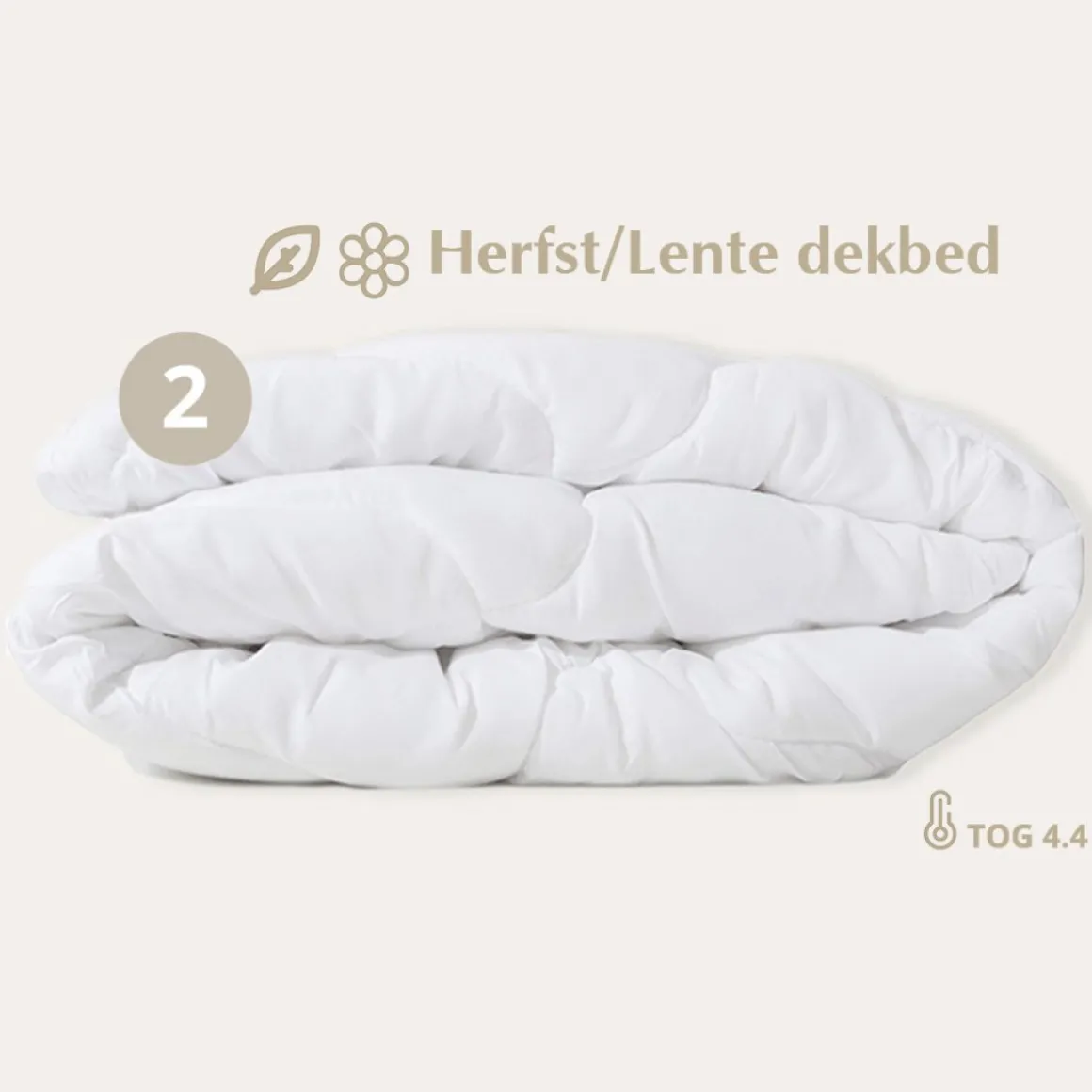 4-SEIZOENEN PEUTERDEKBED | 120 x 150 CM