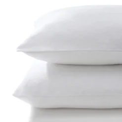 SET VAN 2 MOLTON KUSSENSLOPEN 50 X 60 CM