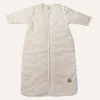 SLAAPZAK MET AFRITSBARE MOUWEN u00abSTARSu00bb | OFF-WHITE | 110 CM | 18-36 MAANDEN