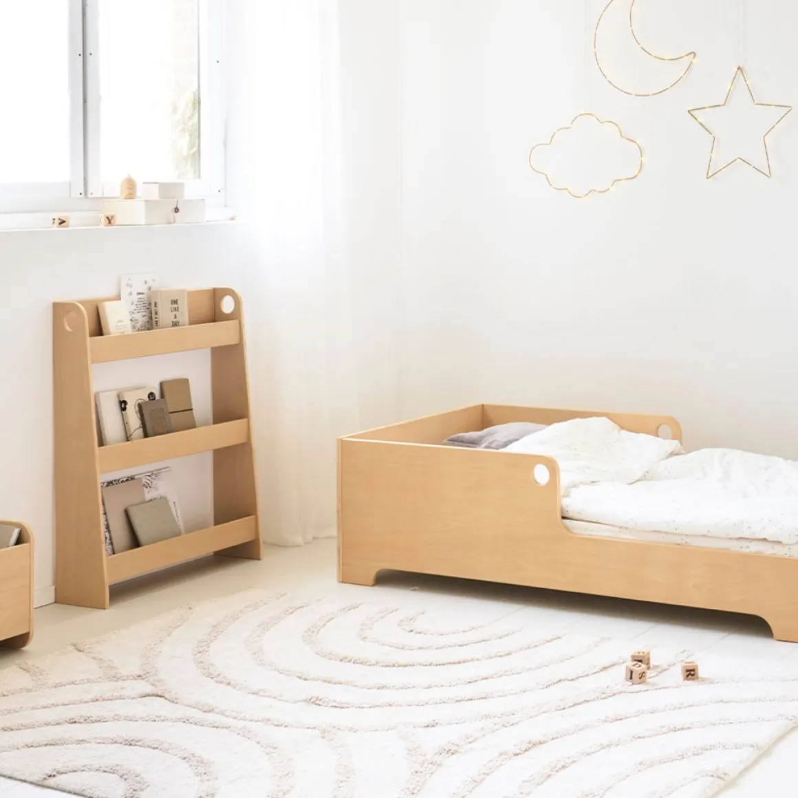 WASBAAR SCANDINAVISCH VLOERKLEED 120 X 170 CM | BEIGE