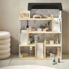 XL Houten poppenhuis incl. 19-delige meubelset | u00abLa maison d'Amu00e9lieu00bb
